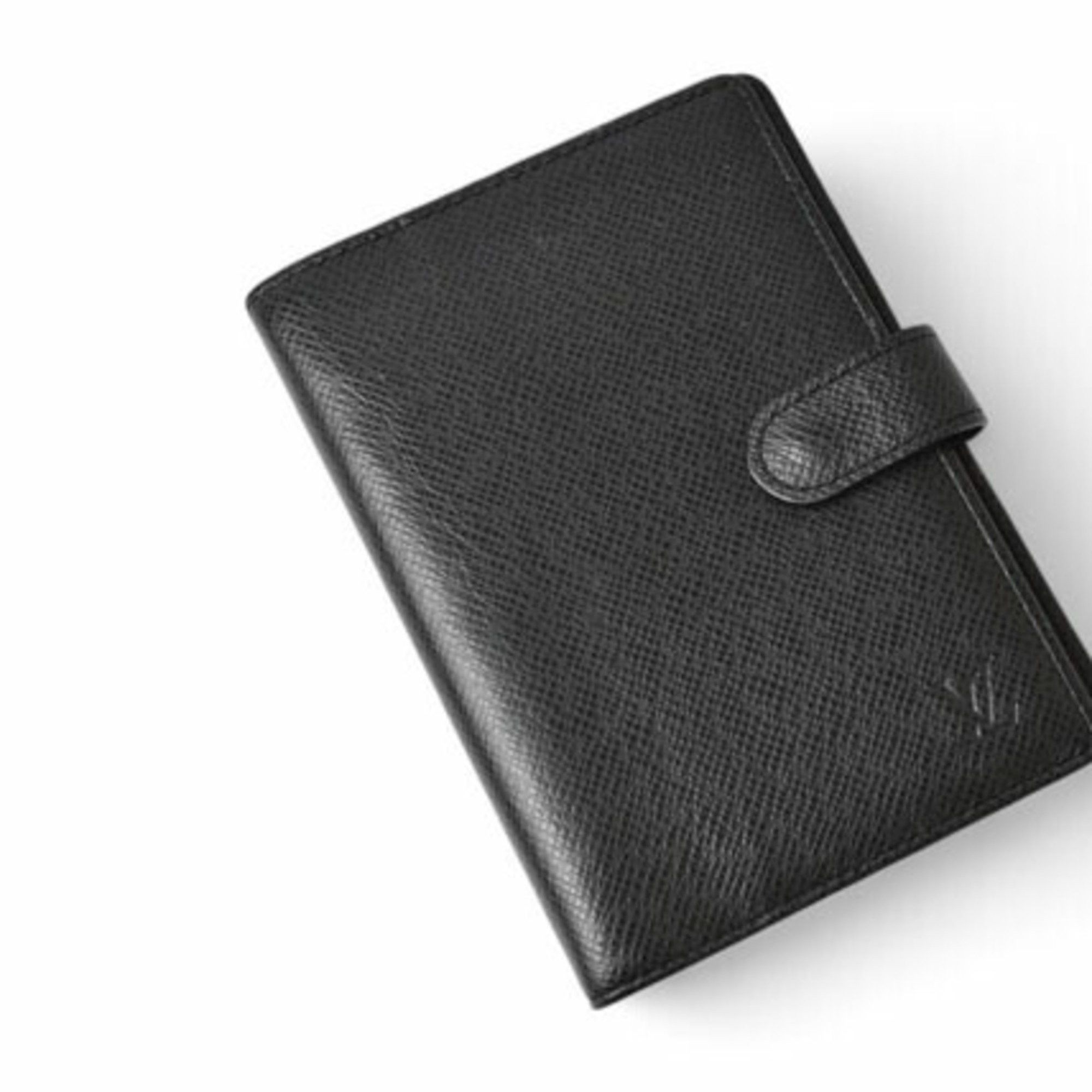 Louis Vuitton Louis Vuitton Cover Agenda LOUIS VUITTON PM Taiga Ardoise R20426 Size ONE SIZE - 3 Thumbnail