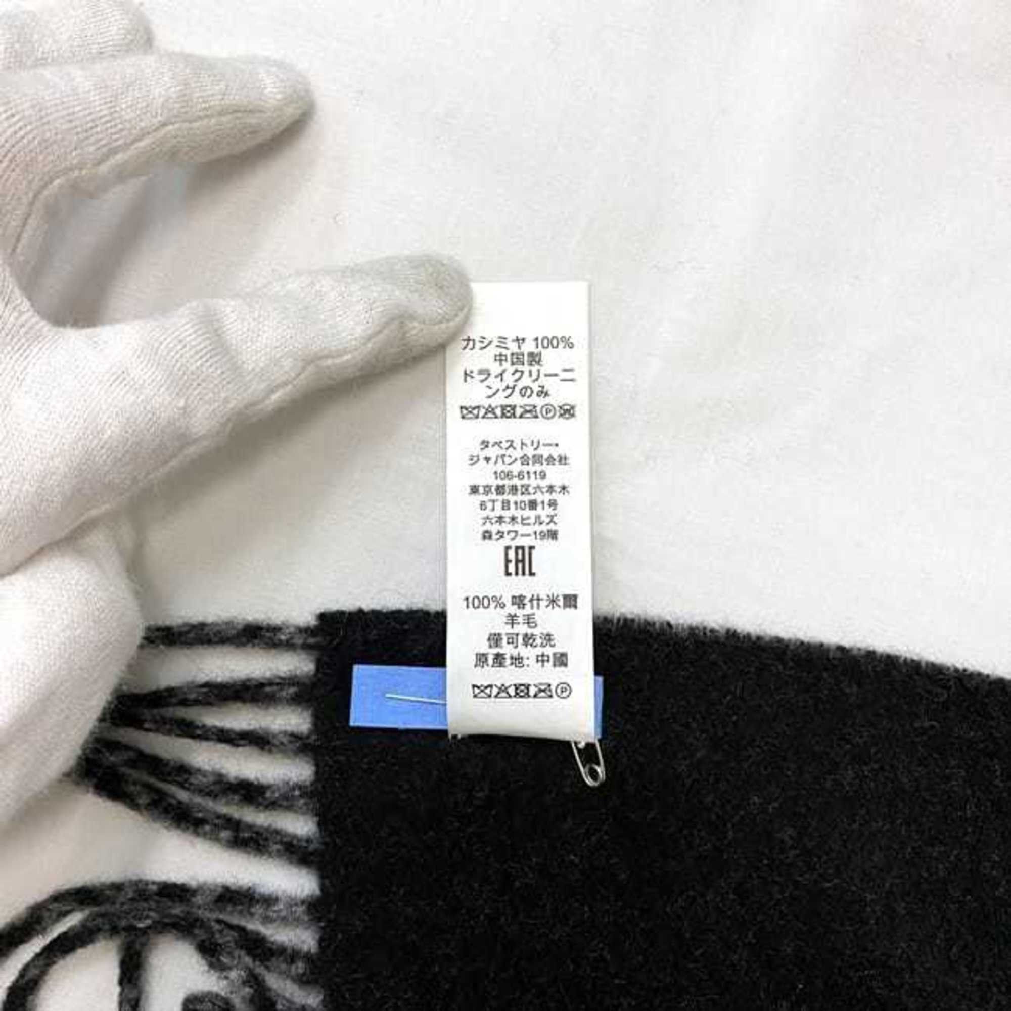 Coach Coach scarf ec-21684 grey black 100% cashmere COACH women's protection warm fashion accessory Size ONE SIZE - 8 Thumbnail