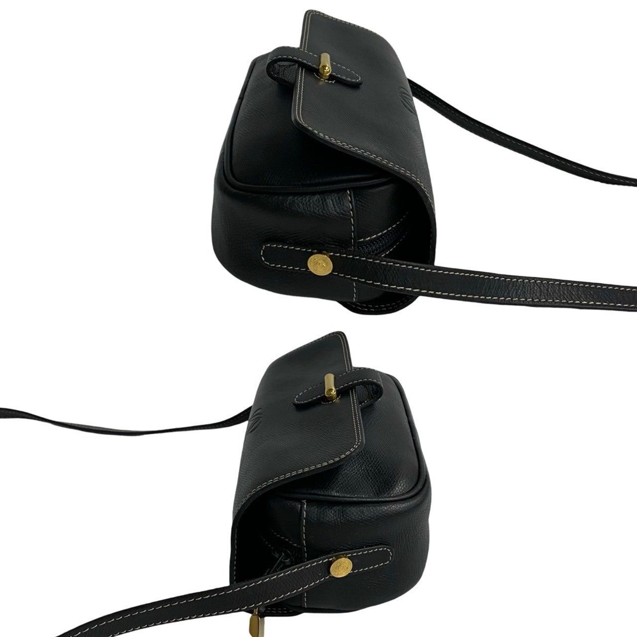 Loewe Loewe Shoulder Bag Black Leather Size ONE SIZE - 5 Thumbnail