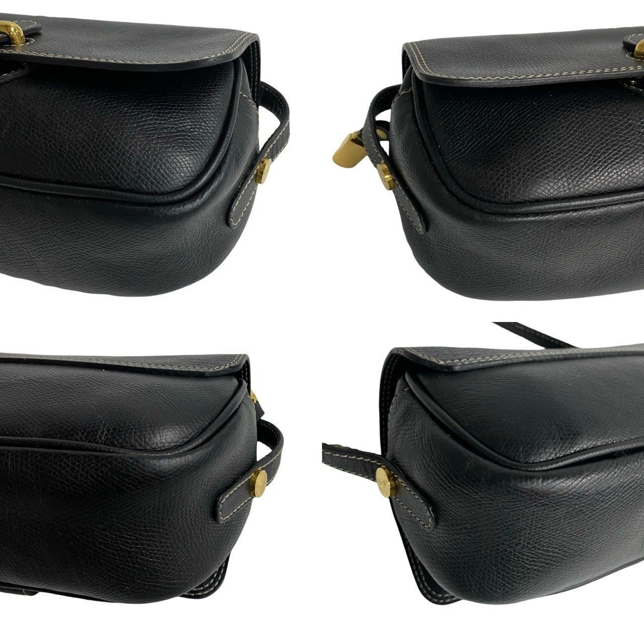 Loewe Loewe Shoulder Bag Black Leather Size ONE SIZE - 7 Thumbnail