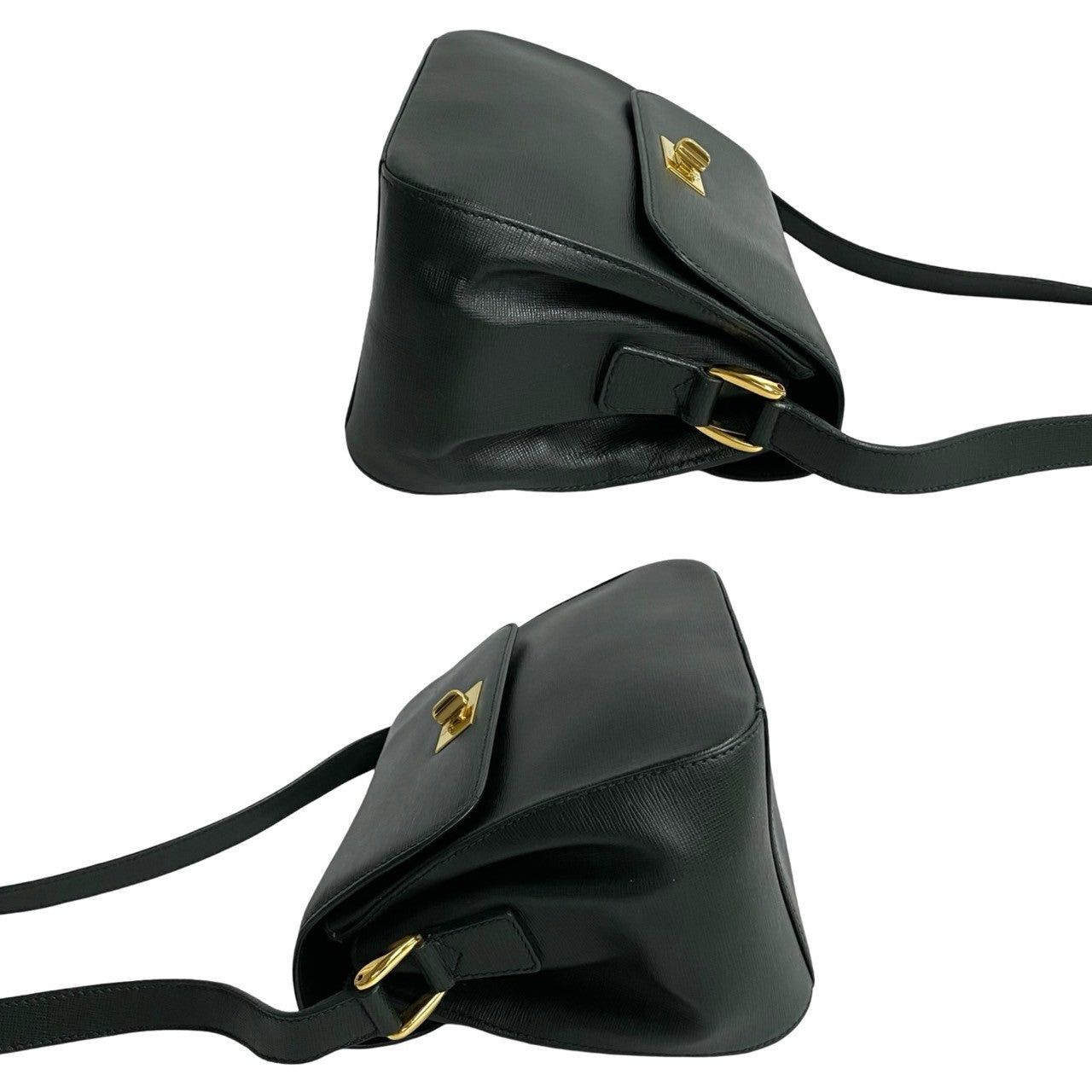 Gucci Gucci Shoulder Bag Black Leather Size ONE SIZE - 5 Thumbnail
