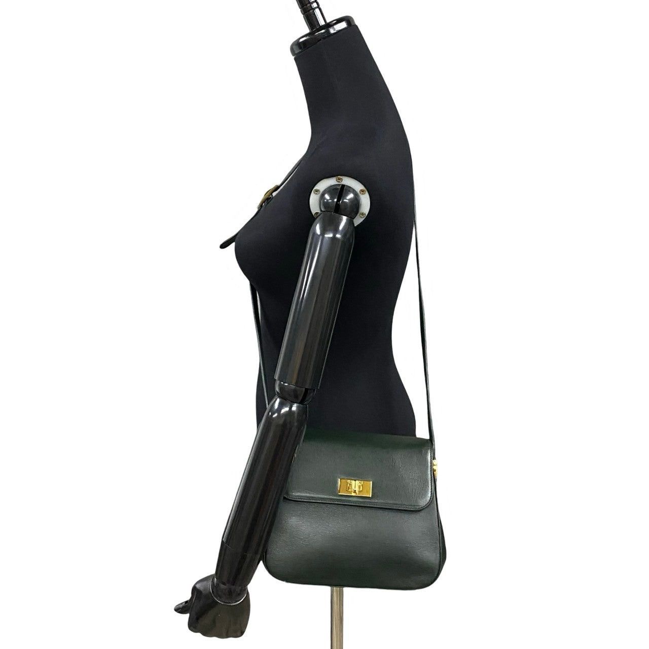 Gucci Gucci Shoulder Bag Black Leather Size ONE SIZE - 2 Thumbnail