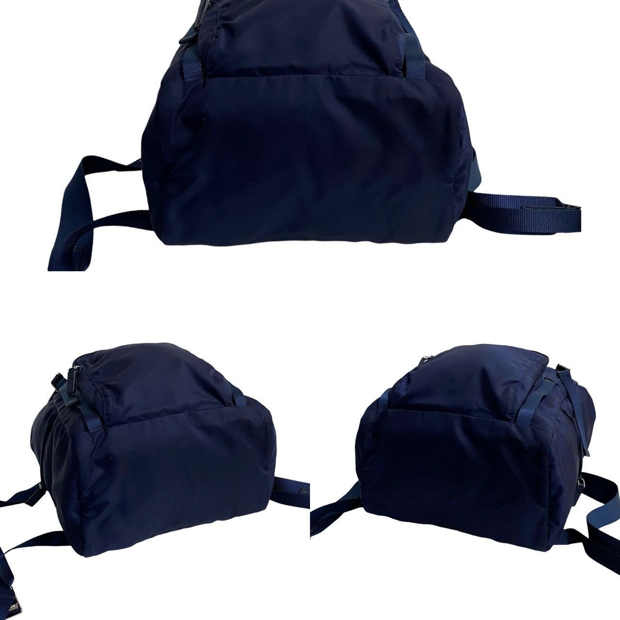 Prada Prada Backpack Blue Leather Size ONE SIZE - 6 Thumbnail