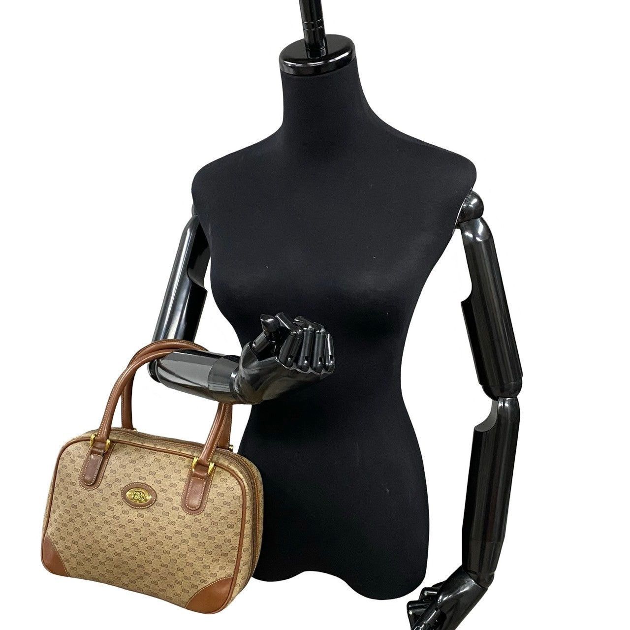Gucci Gucci Handbag Brown Leather Size ONE SIZE - 2 Thumbnail