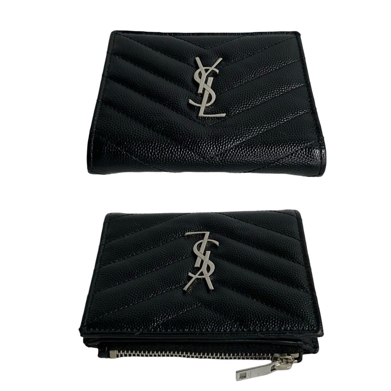 Yves Saint Laurent Yves Saint Laurent Wallets & Case Black Leather Size ONE SIZE - 5 Thumbnail