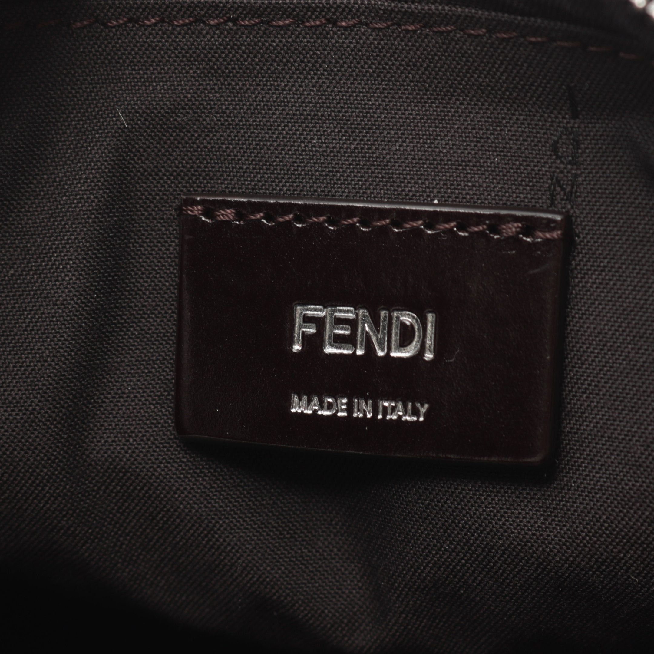 Fendi Fendi Diagonal Camera Case Zucca Shoulder Bag Leather Navy Size ONE SIZE - 4 Thumbnail