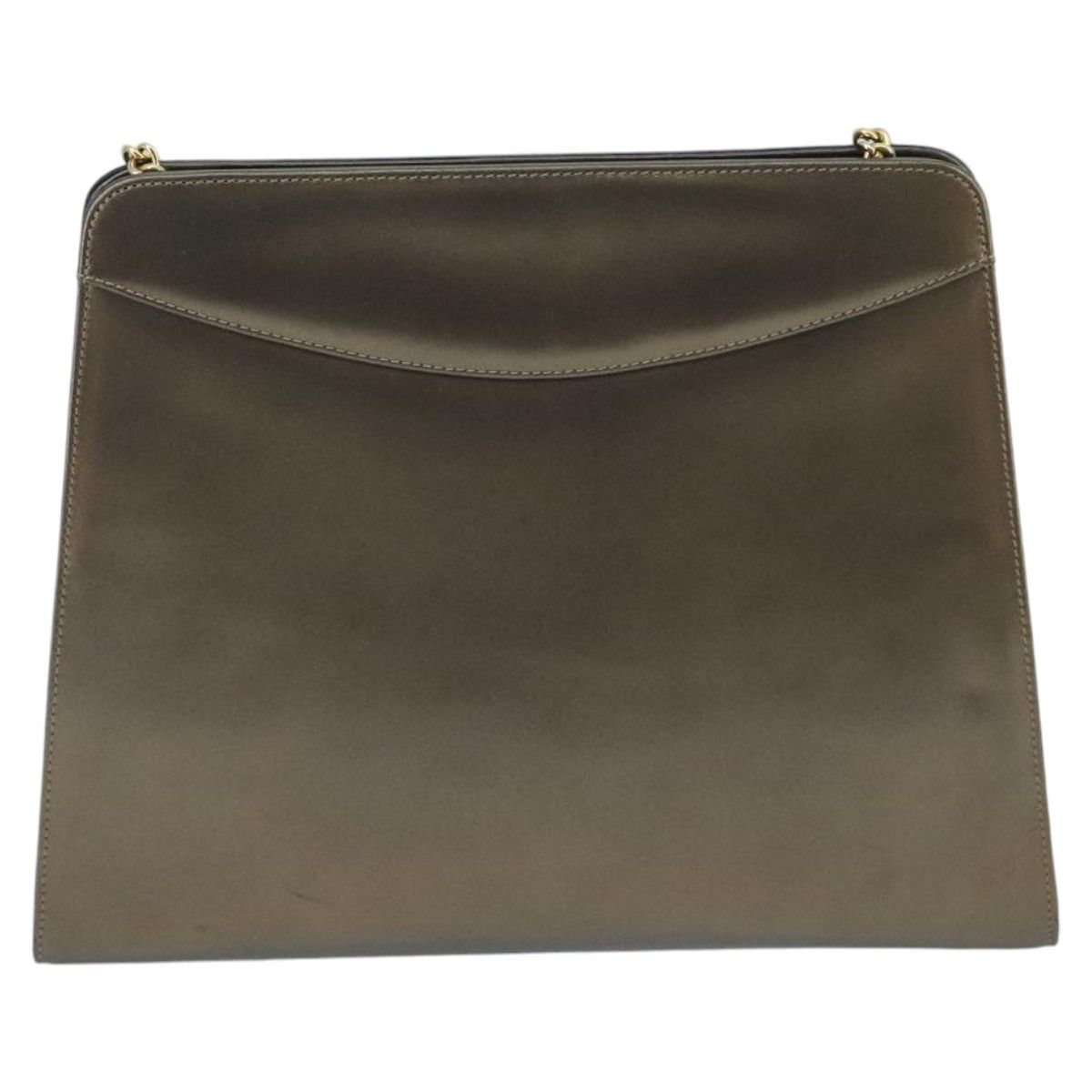 Salvatore Ferragamo Gancio Brown Patent Leather Shoulder Bag (Pre-Owned) Size ONE SIZE - 2 Thumbnail