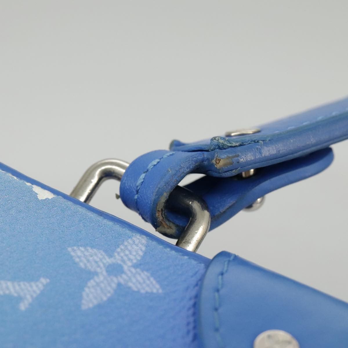 Louis Vuitton Trunk Blue Canvas Shoulder Bag (Pre-Owned) Size ONE SIZE - 17 Thumbnail