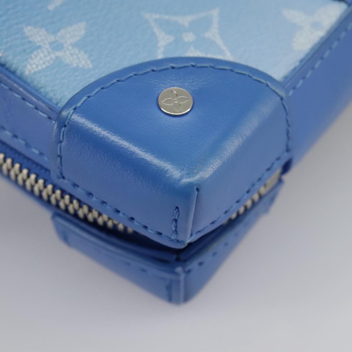 Louis Vuitton Trunk Blue Canvas Shoulder Bag (Pre-Owned) Size ONE SIZE - 15 Thumbnail