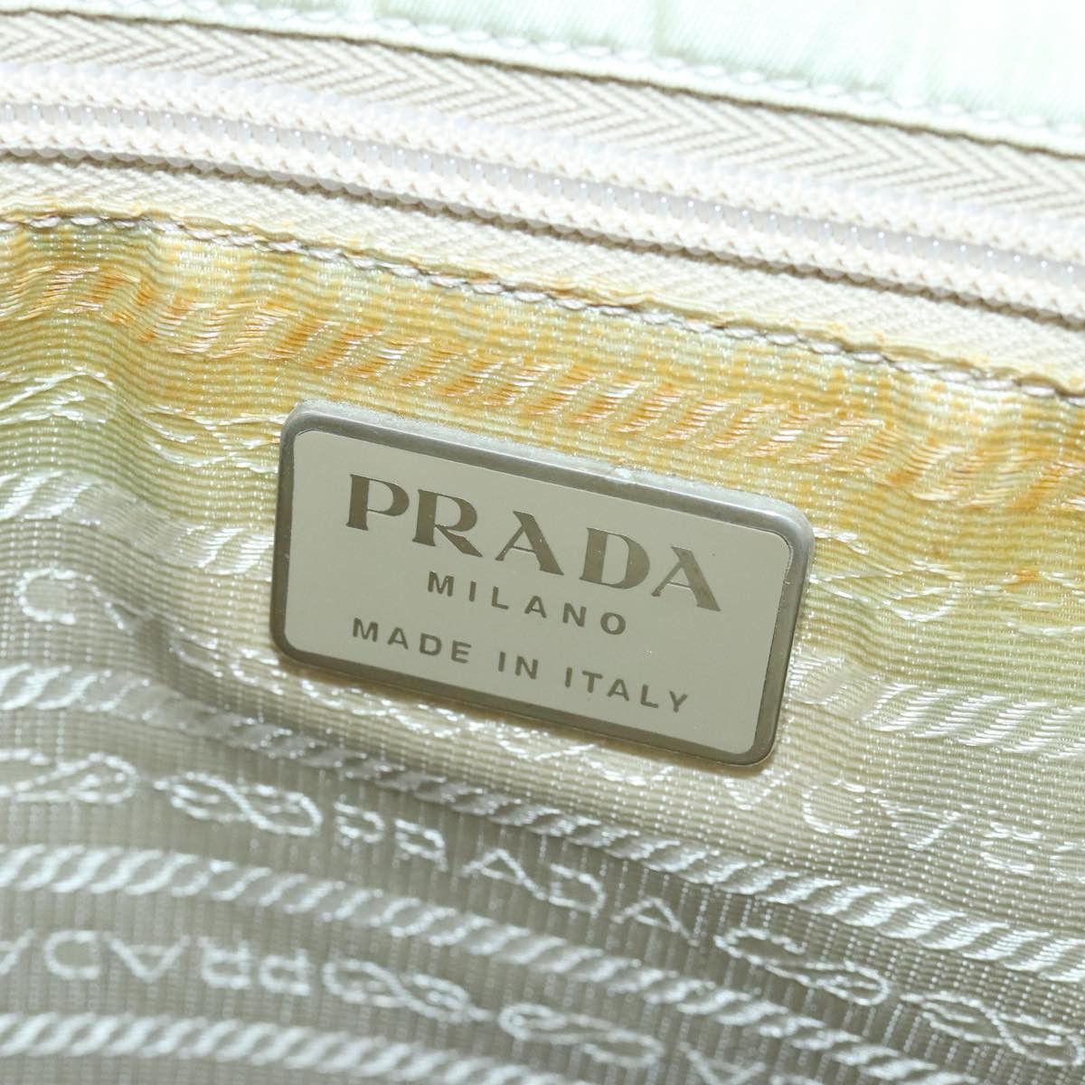 Prada Re-Nylon Beige Synthetic Tote Bag (Pre-Owned) Size ONE SIZE - 14 Thumbnail