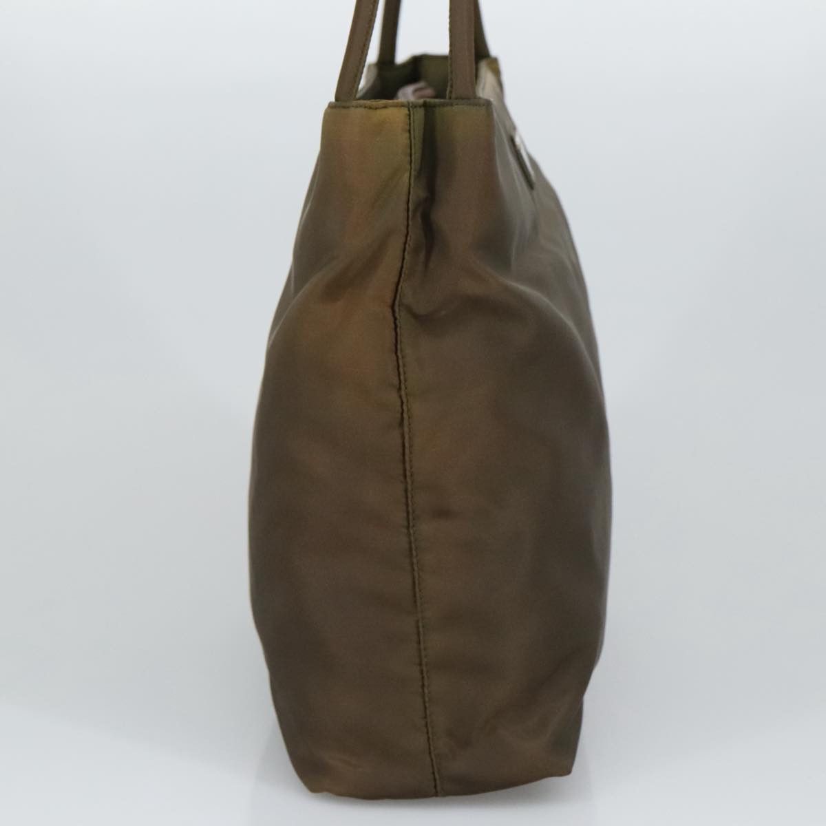 Prada Khaki Synthetic Tote Bag (Pre-Owned) Size ONE SIZE - 4 Thumbnail