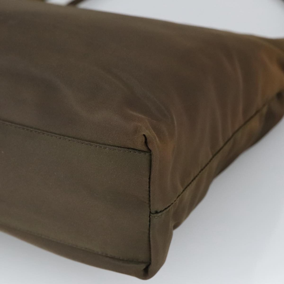 Prada Khaki Synthetic Tote Bag (Pre-Owned) Size ONE SIZE - 12 Thumbnail