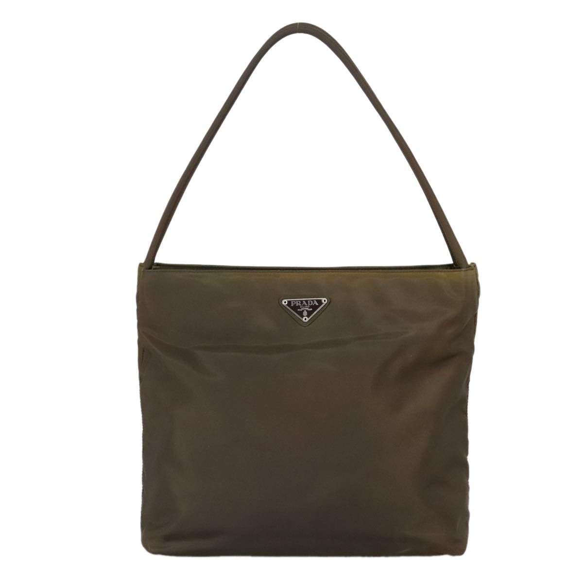 Prada Khaki Synthetic Tote Bag (Pre-Owned) Size ONE SIZE - 2 Thumbnail