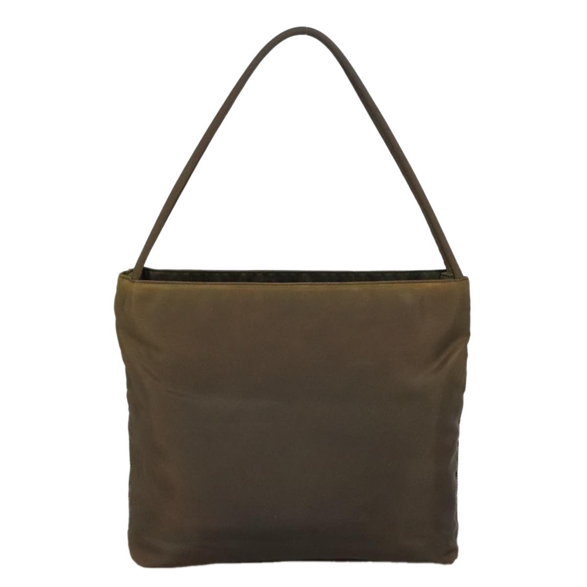 Prada Khaki Synthetic Tote Bag (Pre-Owned) Size ONE SIZE - 3 Thumbnail