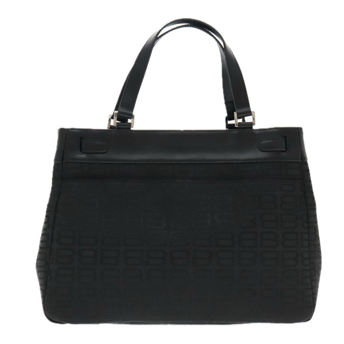 Balenciaga Bb Logo Black Canvas Tote Bag (Pre-Owned) Size ONE SIZE - 2 Thumbnail