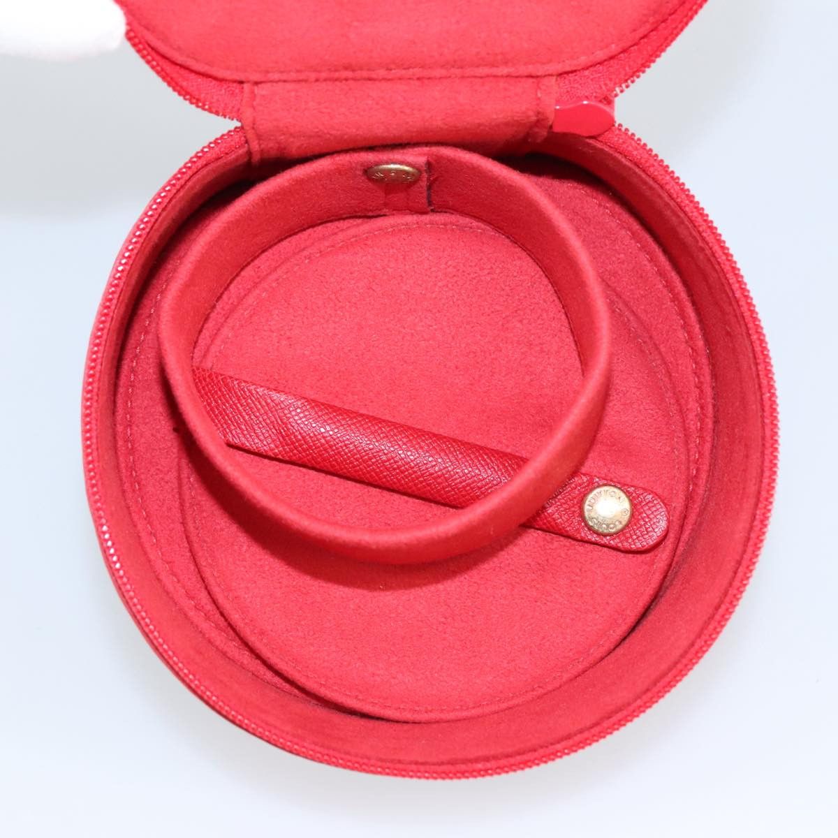 Louis Vuitton Ecrin Red Leather Wallet (Pre-Owned) Size ONE SIZE - 10 Thumbnail