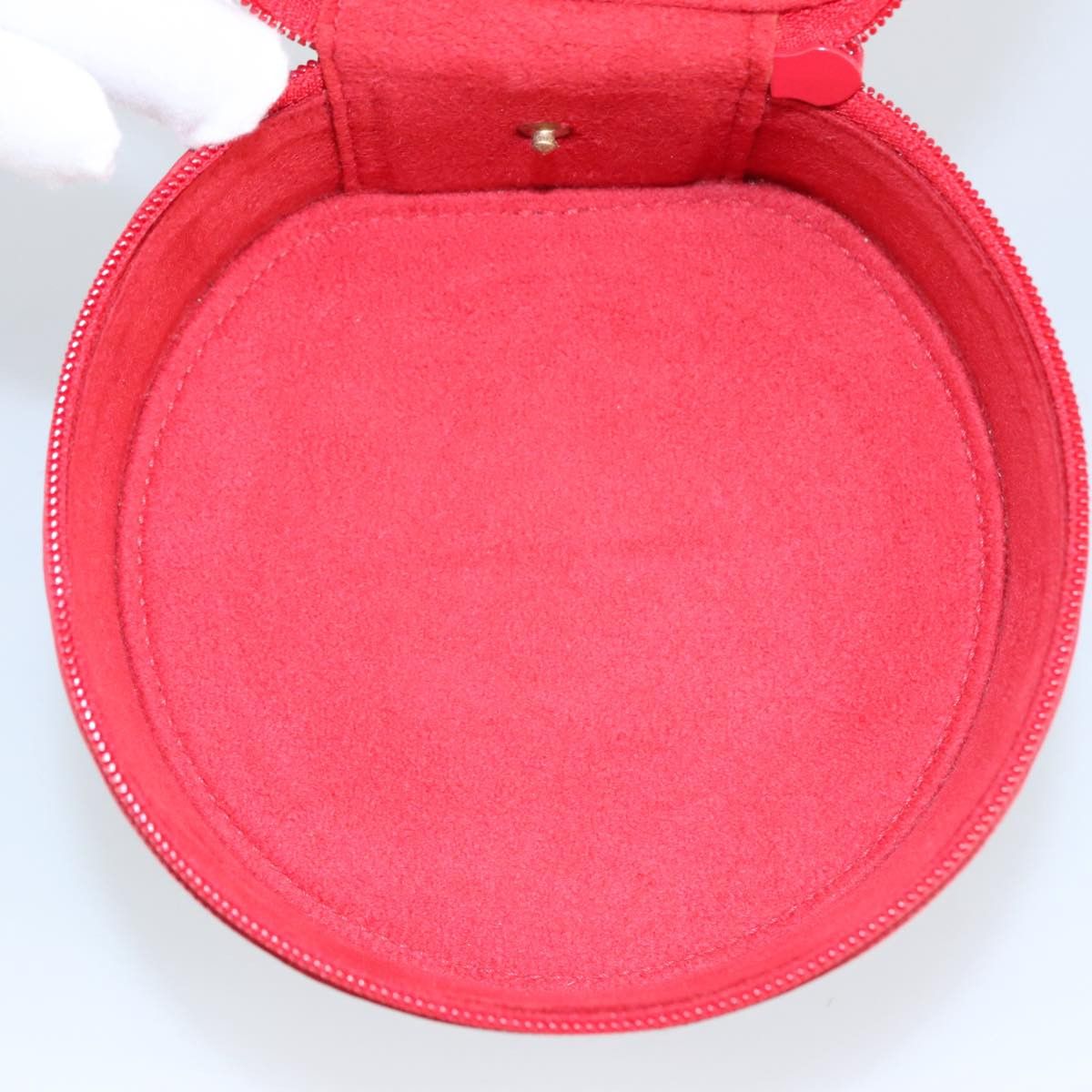 Louis Vuitton Ecrin Red Leather Wallet (Pre-Owned) Size ONE SIZE - 11 Thumbnail