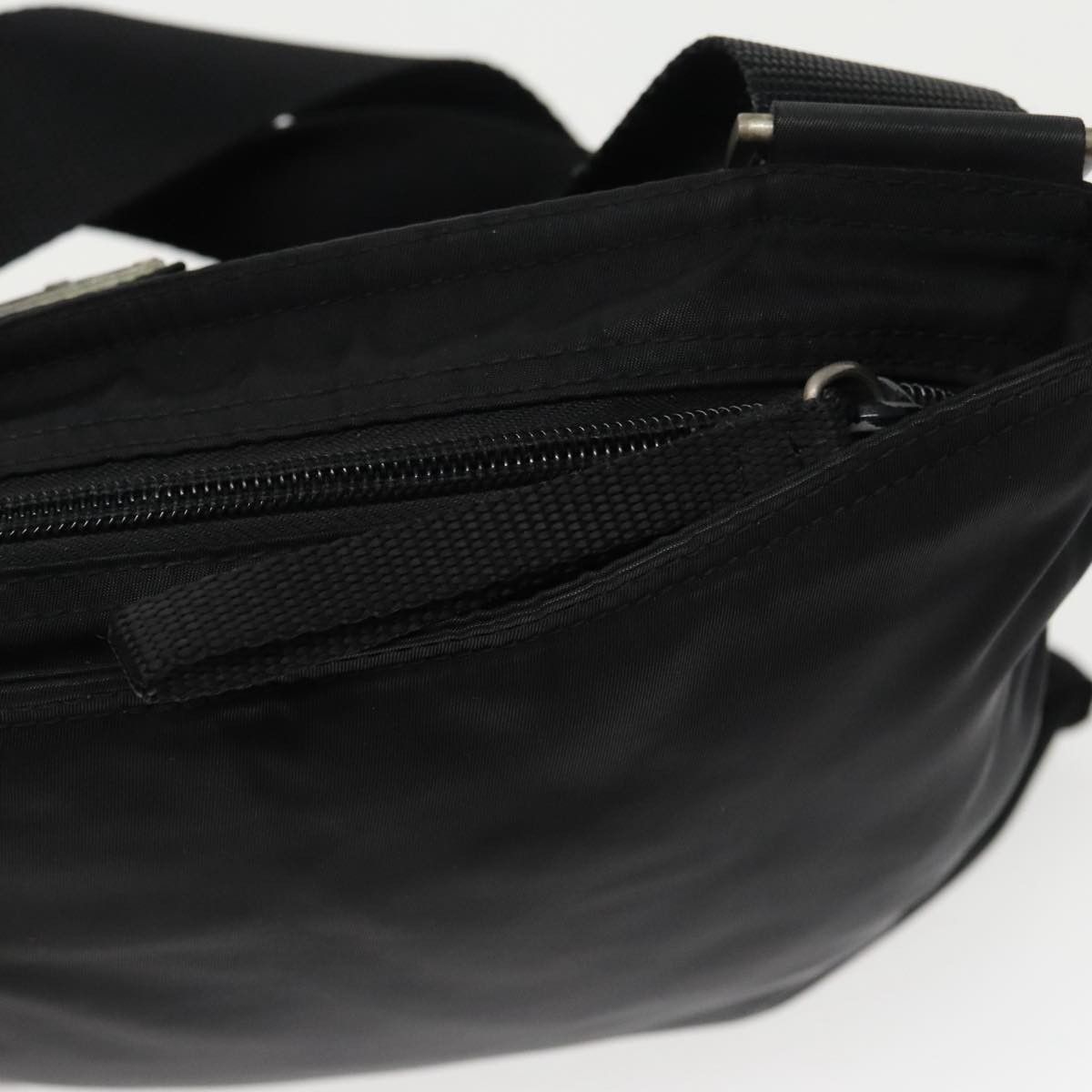 Prada Tessuto Black Synthetic Shoulder Bag (Pre-Owned) Size ONE SIZE - 19 Thumbnail