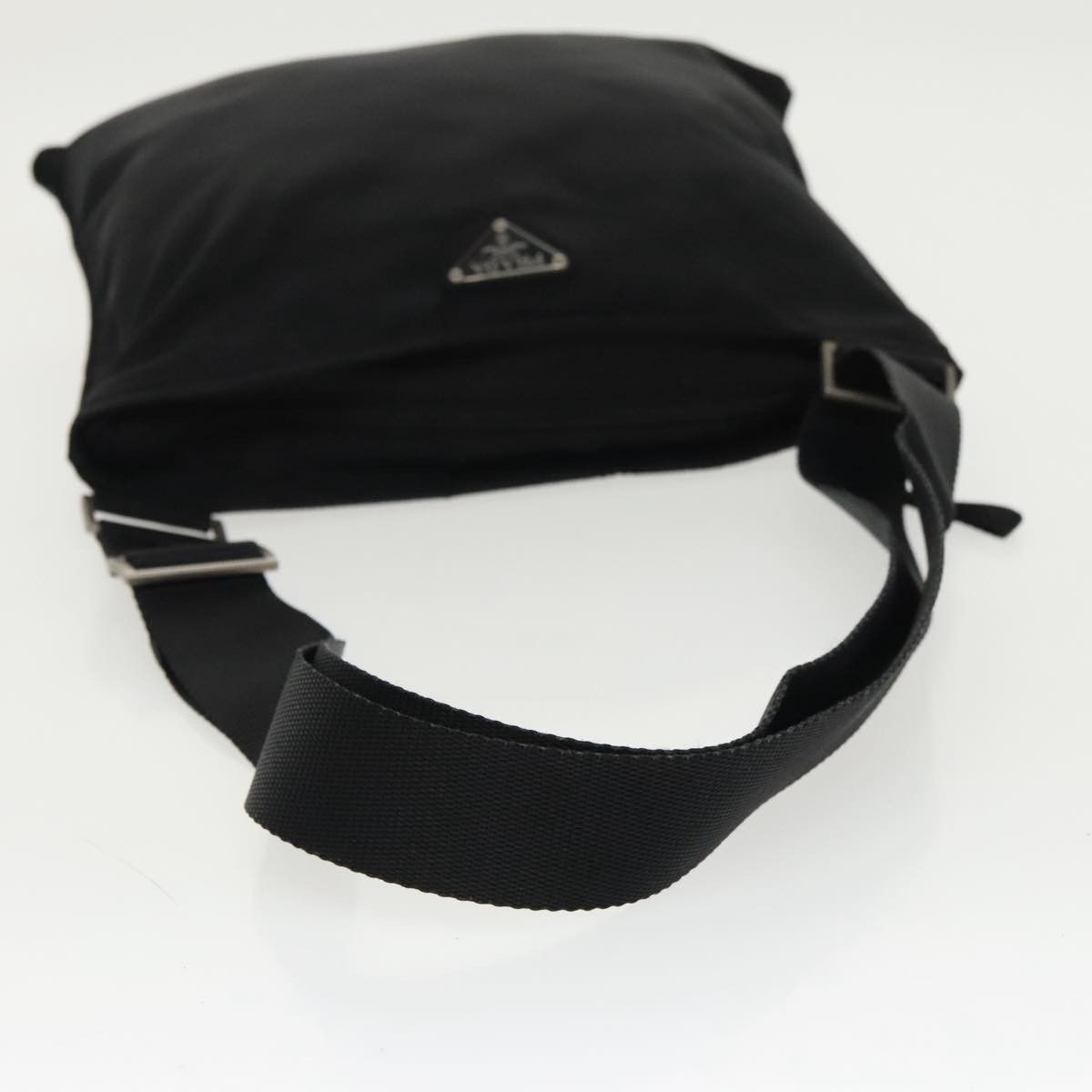 Prada Tessuto Black Synthetic Shoulder Bag (Pre-Owned) Size ONE SIZE - 5 Thumbnail