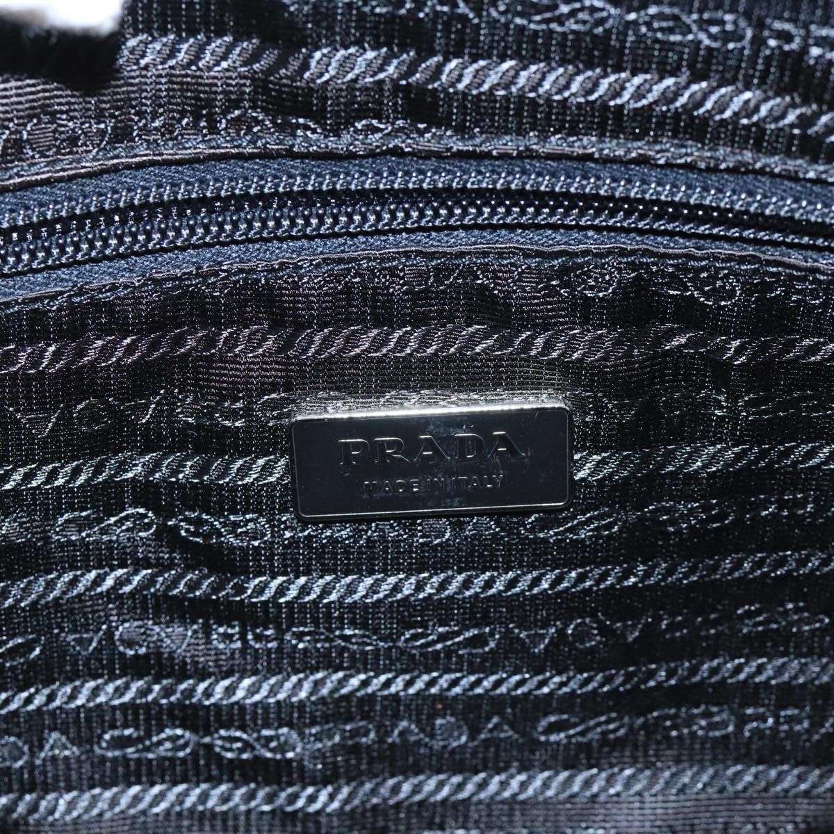 Prada Triangle Logo Purple Synthetic Shoulder Bag (Pre-Owned) Size ONE SIZE - 17 Thumbnail
