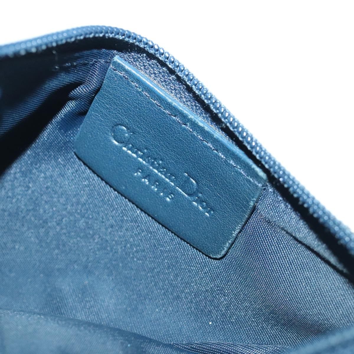 Dior Saddle Navy Canvas Wallet (Pre-Owned) Size ONE SIZE - 12 Thumbnail