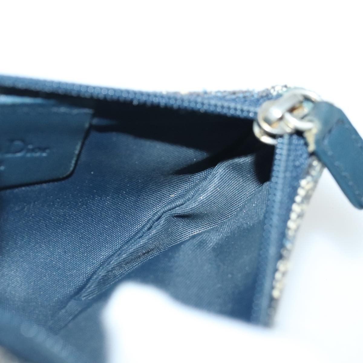 Dior Saddle Navy Canvas Wallet (Pre-Owned) Size ONE SIZE - 16 Thumbnail