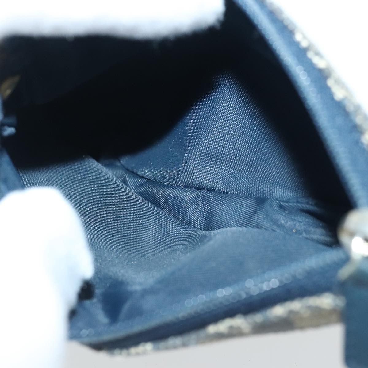 Dior Saddle Navy Canvas Wallet (Pre-Owned) Size ONE SIZE - 10 Thumbnail