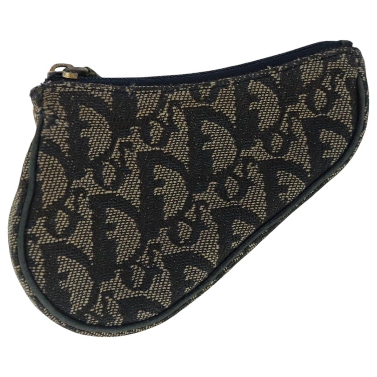 Dior Saddle Navy Canvas Wallet (Pre-Owned) Size ONE SIZE - 14 Thumbnail