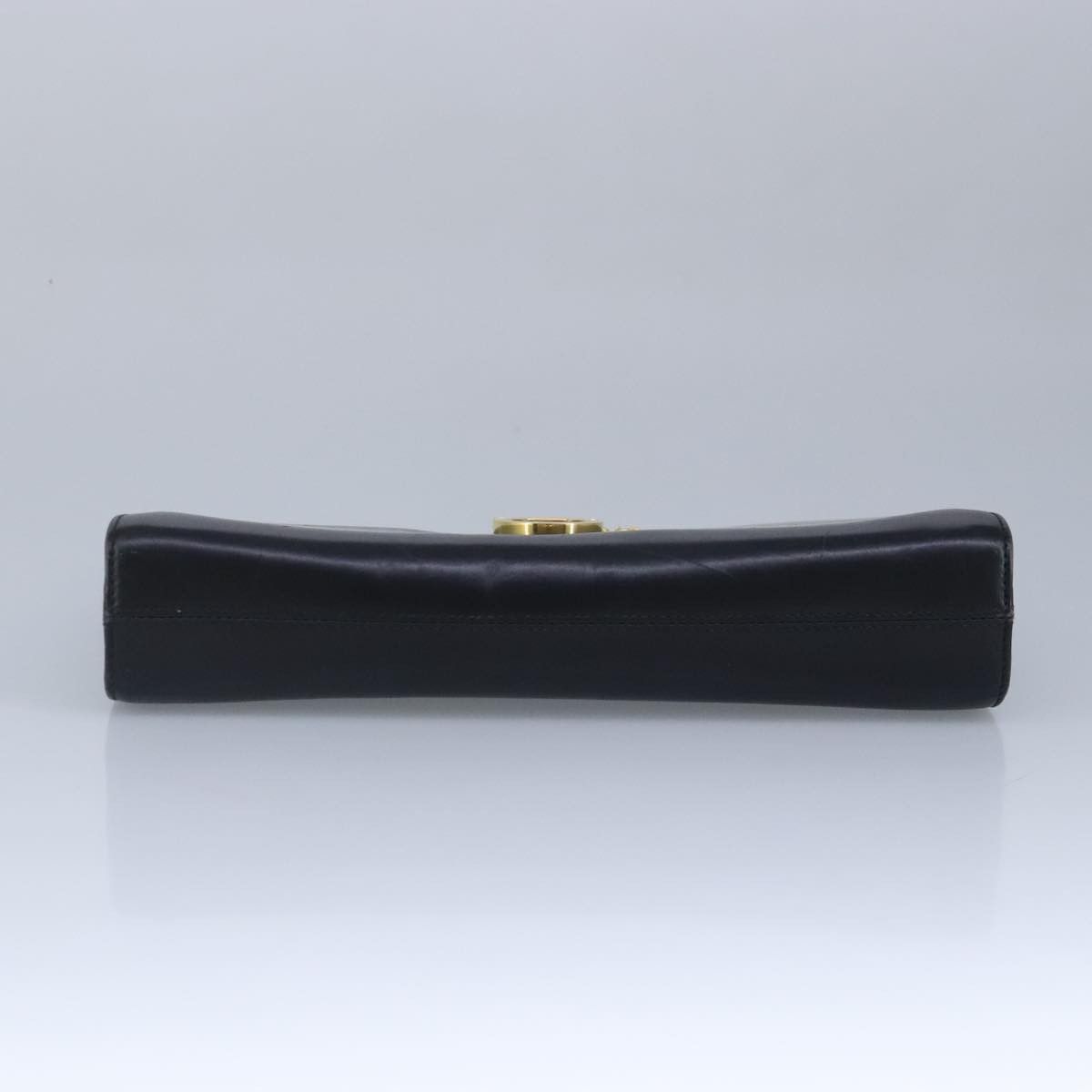 Salvatore Ferragamo Gancini Black Leather Shoulder Bag (Pre-Owned) Size ONE SIZE - 17 Thumbnail