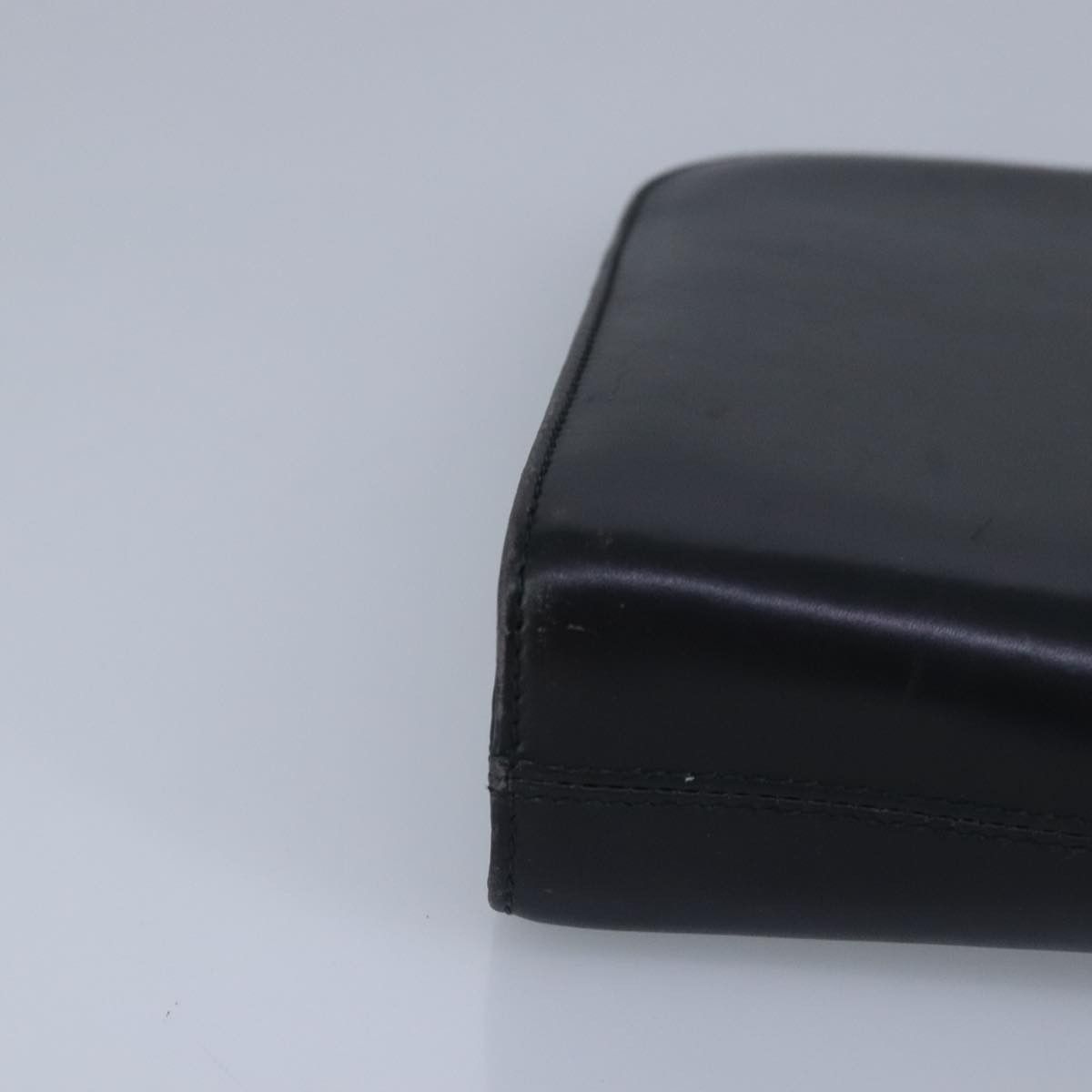Salvatore Ferragamo Gancini Black Leather Shoulder Bag (Pre-Owned) Size ONE SIZE - 9 Thumbnail