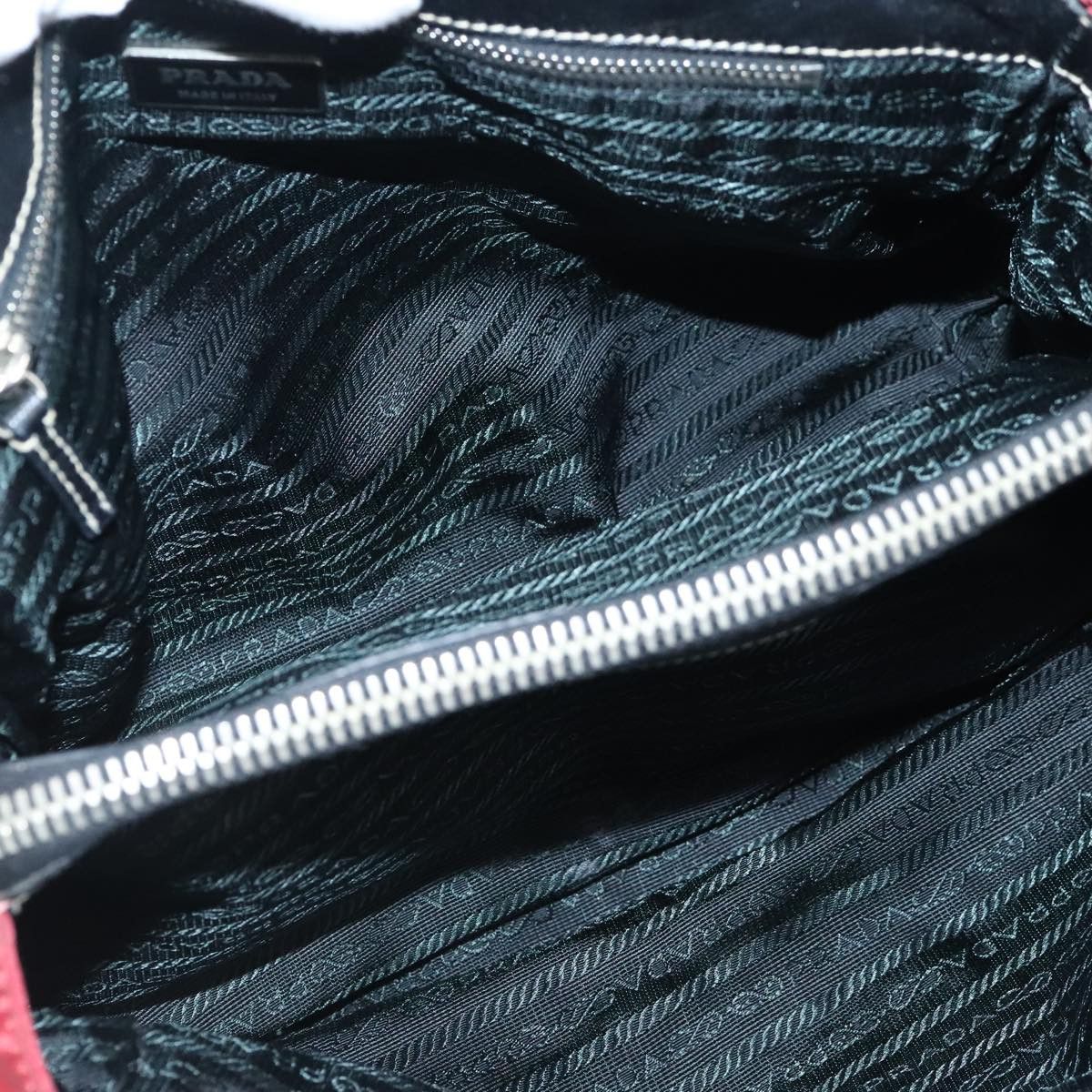 Prada Tessuto Red Synthetic Tote Bag (Pre-Owned) Size ONE SIZE - 7 Thumbnail