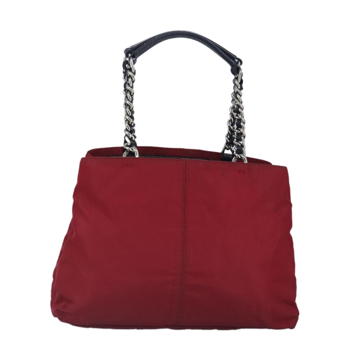 Prada Tessuto Red Synthetic Tote Bag (Pre-Owned) Size ONE SIZE - 2 Thumbnail