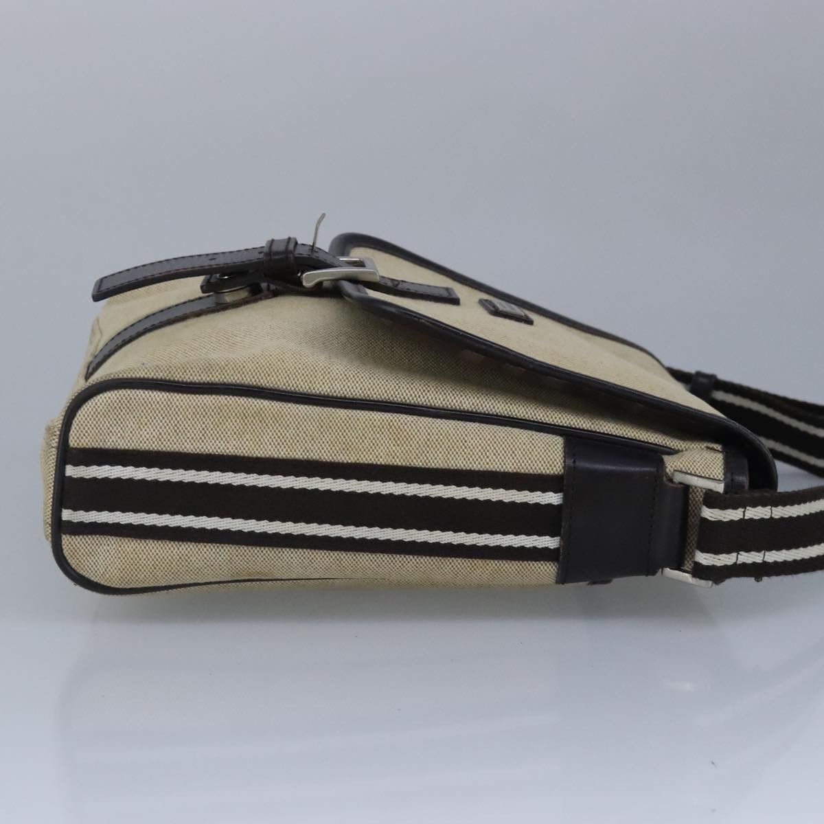 Burberry Black Label Beige Canvas Shoulder Bag (Pre-Owned) Size ONE SIZE - 4 Thumbnail
