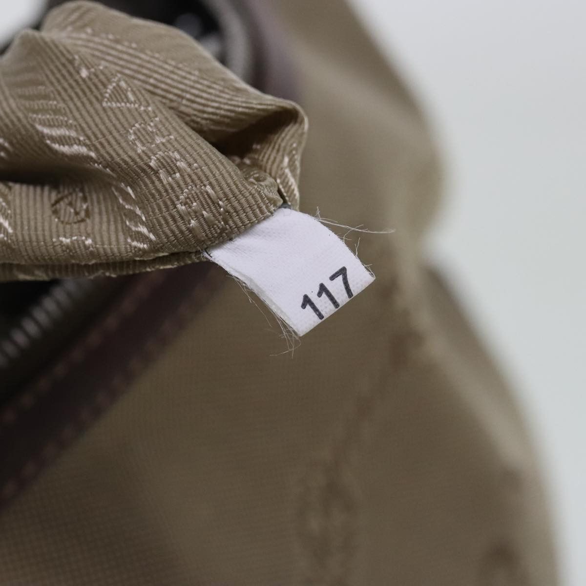 Prada Canapa Beige Canvas Shoulder Bag (Pre-Owned) Size ONE SIZE - 9 Thumbnail