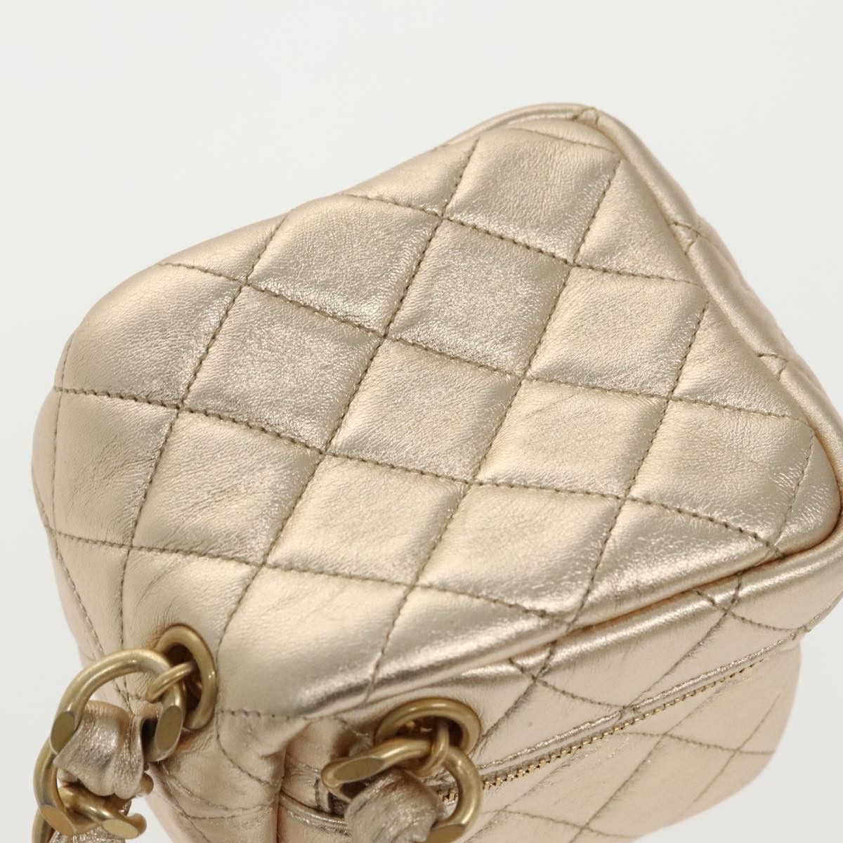 Chanel Trendy Cc Gold Leather Shoulder Bag (Pre-Owned) Size ONE SIZE - 6 Thumbnail