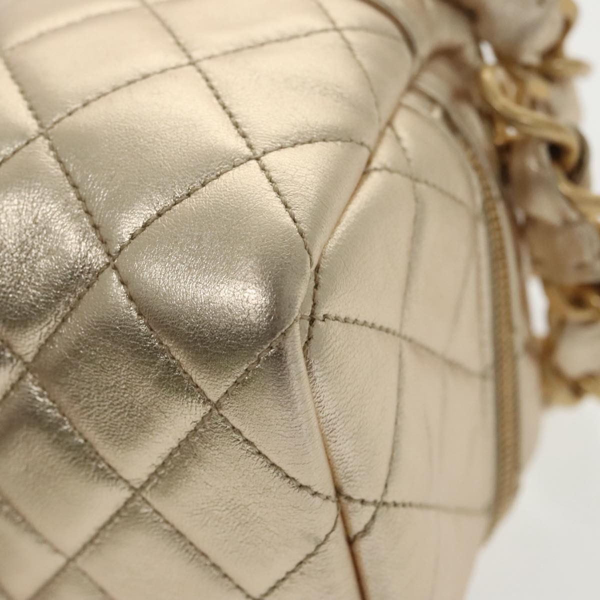 Chanel Trendy Cc Gold Leather Shoulder Bag (Pre-Owned) Size ONE SIZE - 13 Thumbnail