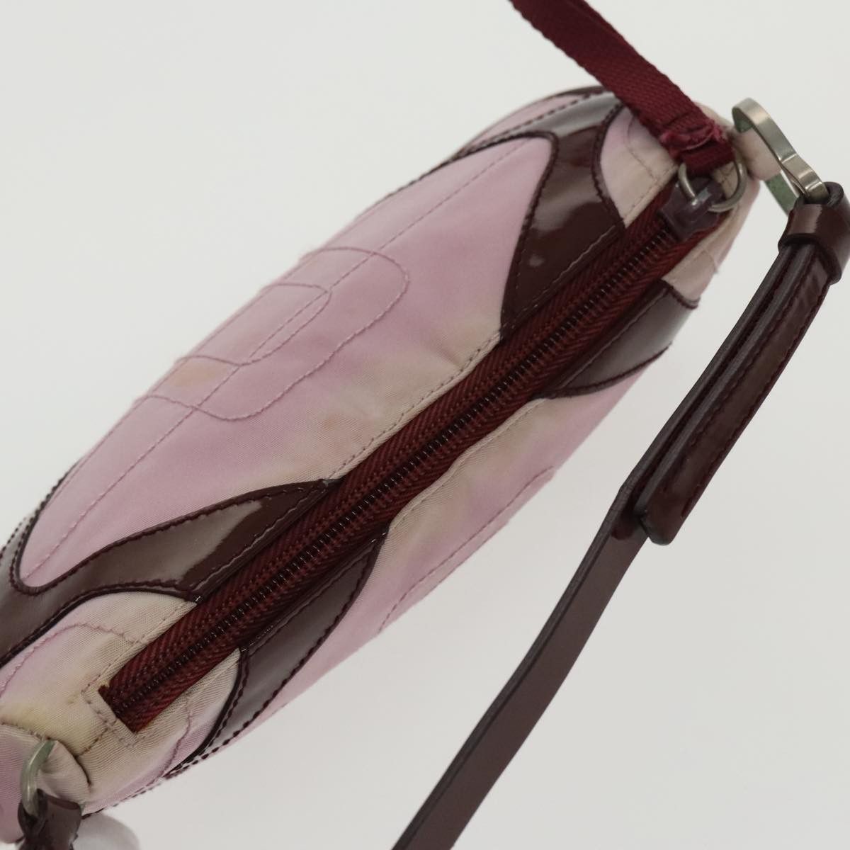 Prada Pink Synthetic Handbag (Pre-Owned) Size ONE SIZE - 16 Thumbnail