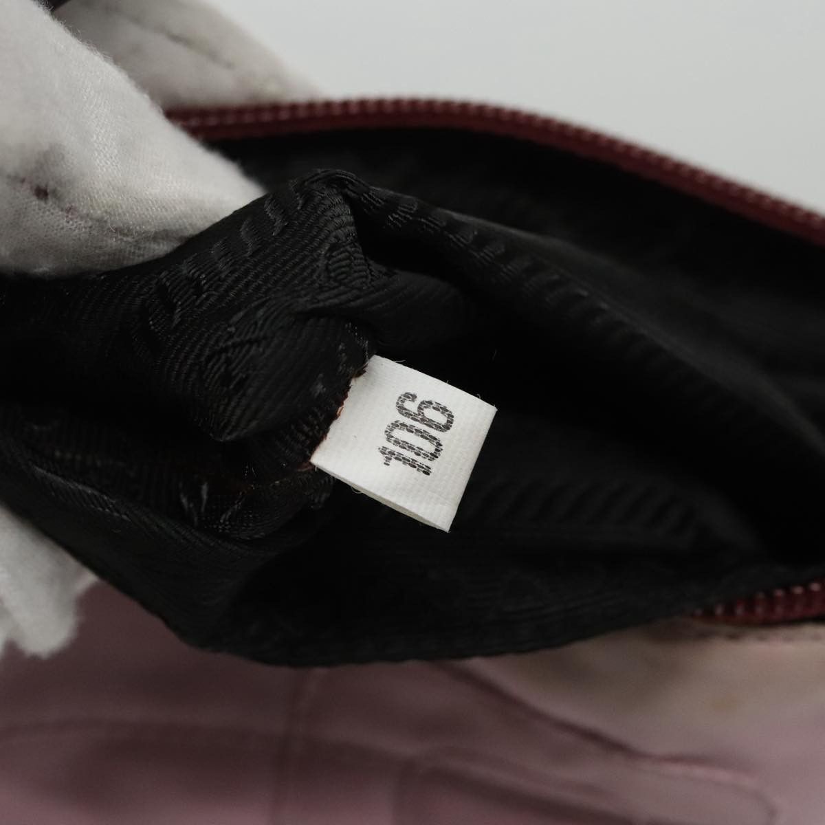Prada Pink Synthetic Handbag (Pre-Owned) Size ONE SIZE - 11 Thumbnail
