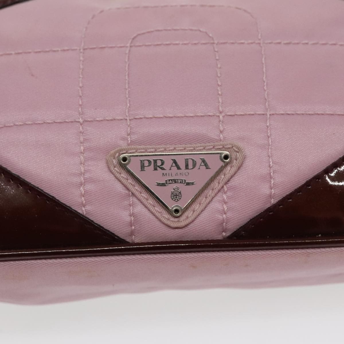 Prada Pink Synthetic Handbag (Pre-Owned) Size ONE SIZE - 13 Thumbnail