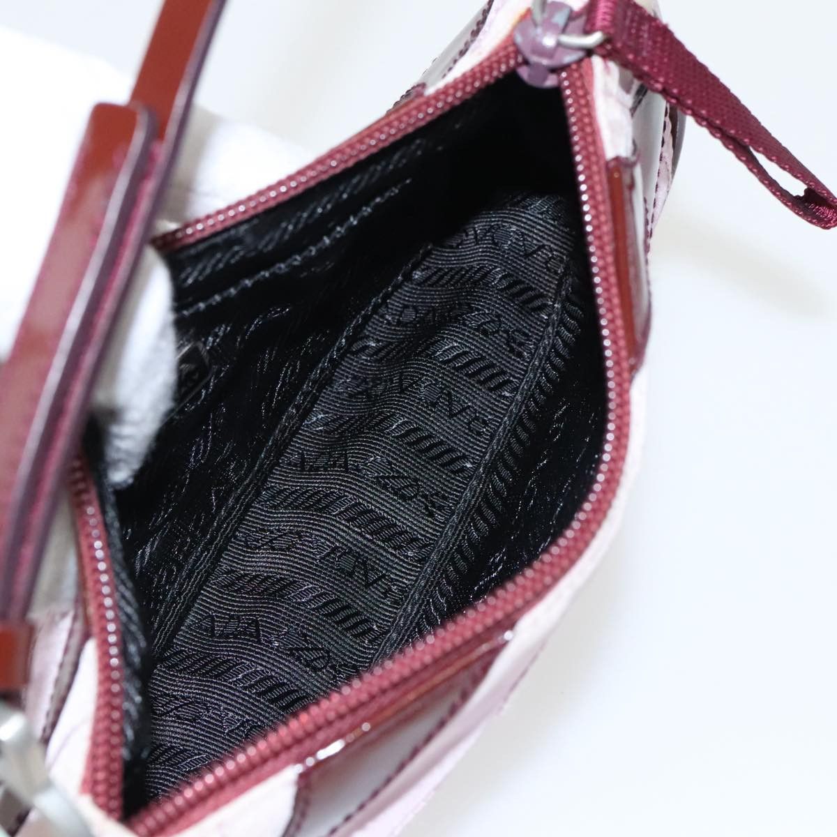 Prada Pink Synthetic Handbag (Pre-Owned) Size ONE SIZE - 10 Thumbnail