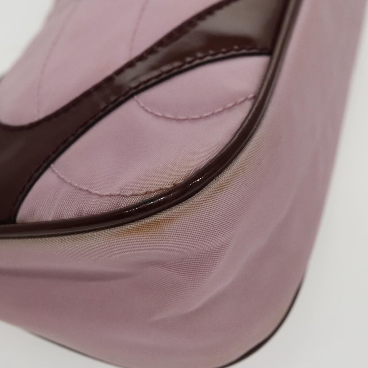Prada Pink Synthetic Handbag (Pre-Owned) Size ONE SIZE - 7 Thumbnail