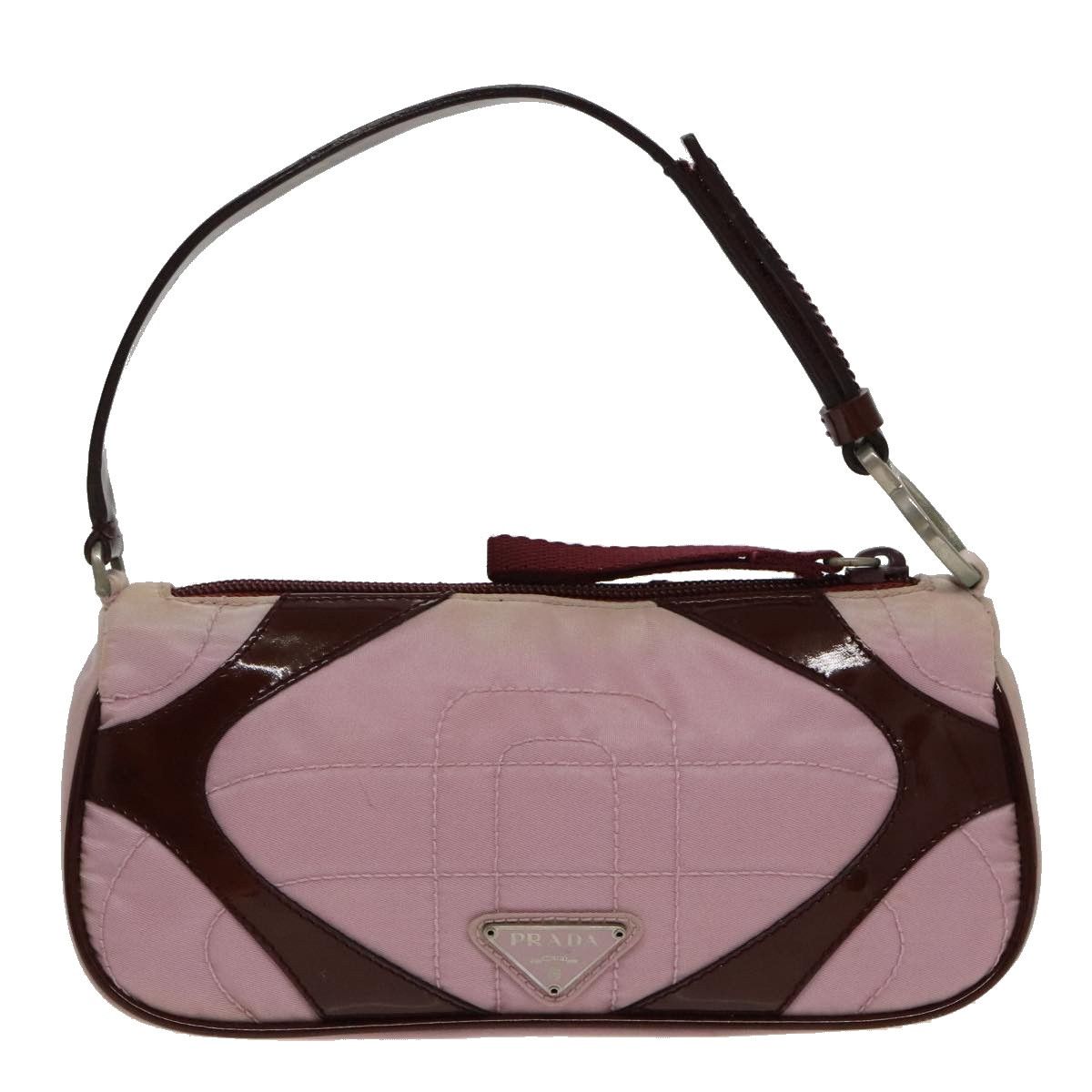 Prada Pink Synthetic Handbag (Pre-Owned) Size ONE SIZE - 2 Thumbnail
