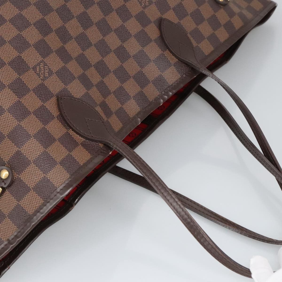 Louis Vuitton Neverfull Gm Brown Canvas Tote Bag (Pre-Owned) Size ONE SIZE - 5 Thumbnail