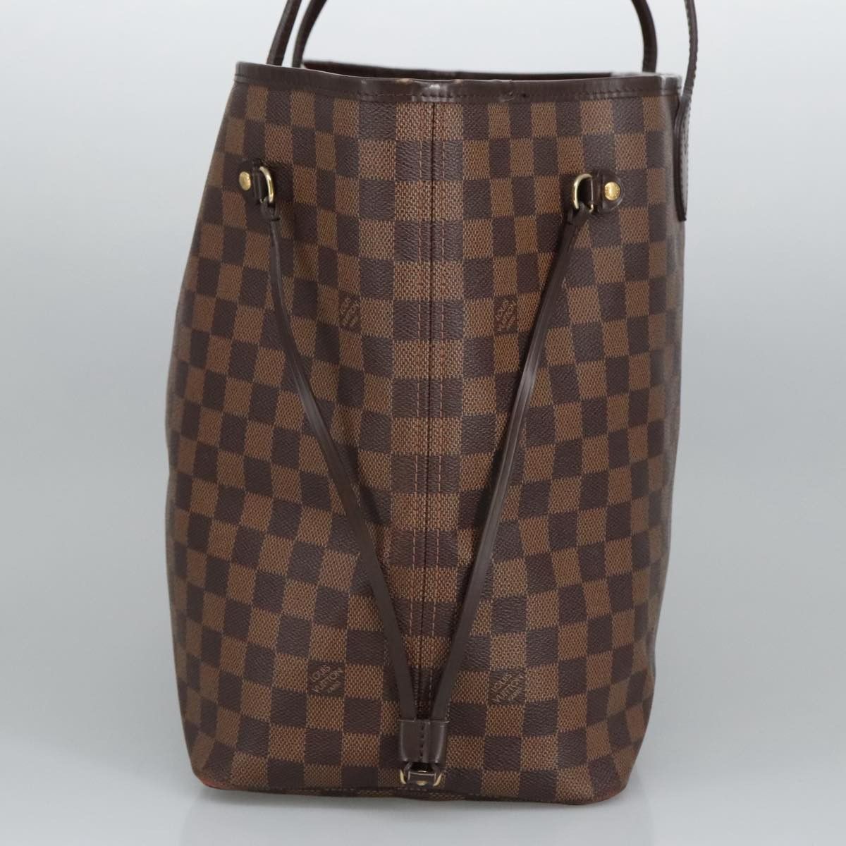 Louis Vuitton Neverfull Gm Brown Canvas Tote Bag (Pre-Owned) Size ONE SIZE - 4 Thumbnail