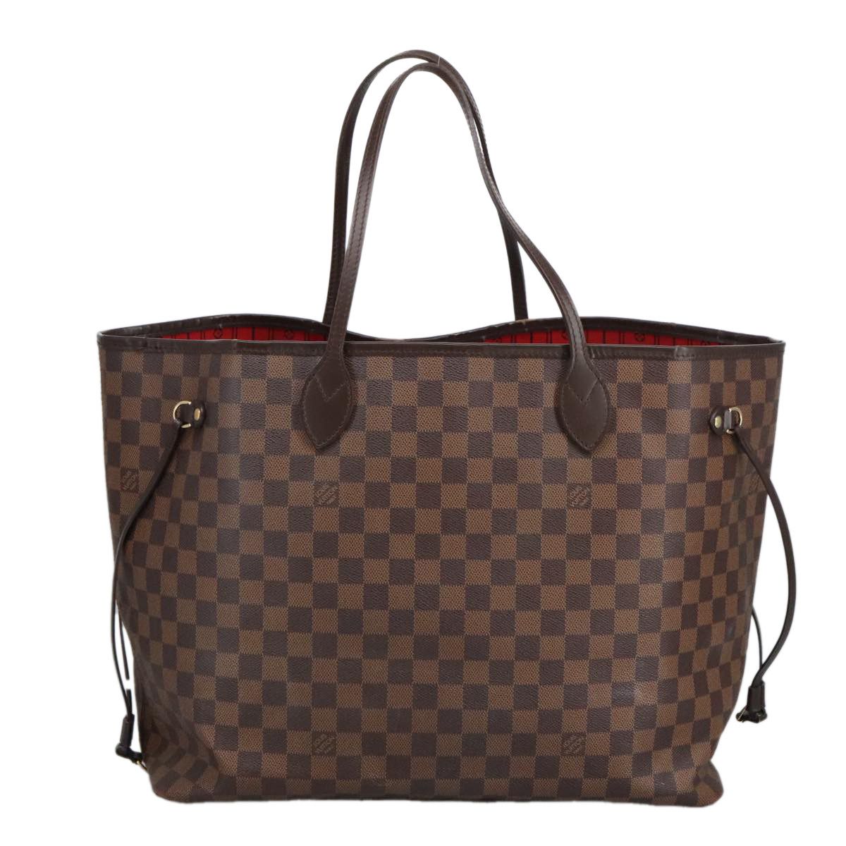 Louis Vuitton Neverfull Gm Brown Canvas Tote Bag (Pre-Owned) Size ONE SIZE - 2 Thumbnail