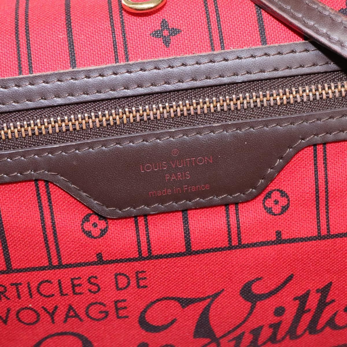 Louis Vuitton Neverfull Gm Brown Canvas Tote Bag (Pre-Owned) Size ONE SIZE - 13 Thumbnail