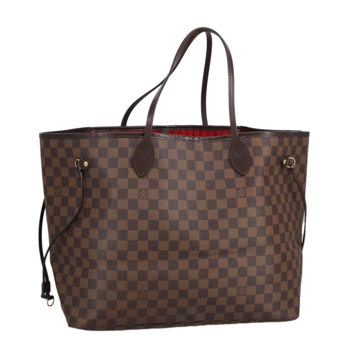 Louis Vuitton Neverfull Gm Brown Canvas Tote Bag (Pre-Owned) Size ONE SIZE - 19 Thumbnail