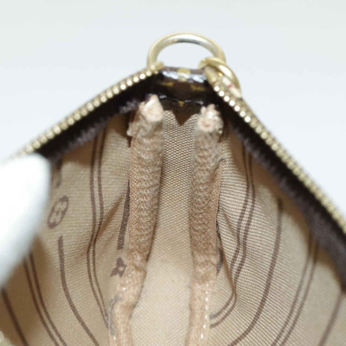 Louis Vuitton Pochette Accessoire Brown Canvas Clutch Bag (Pre-Owned) Size ONE SIZE - 20 Thumbnail