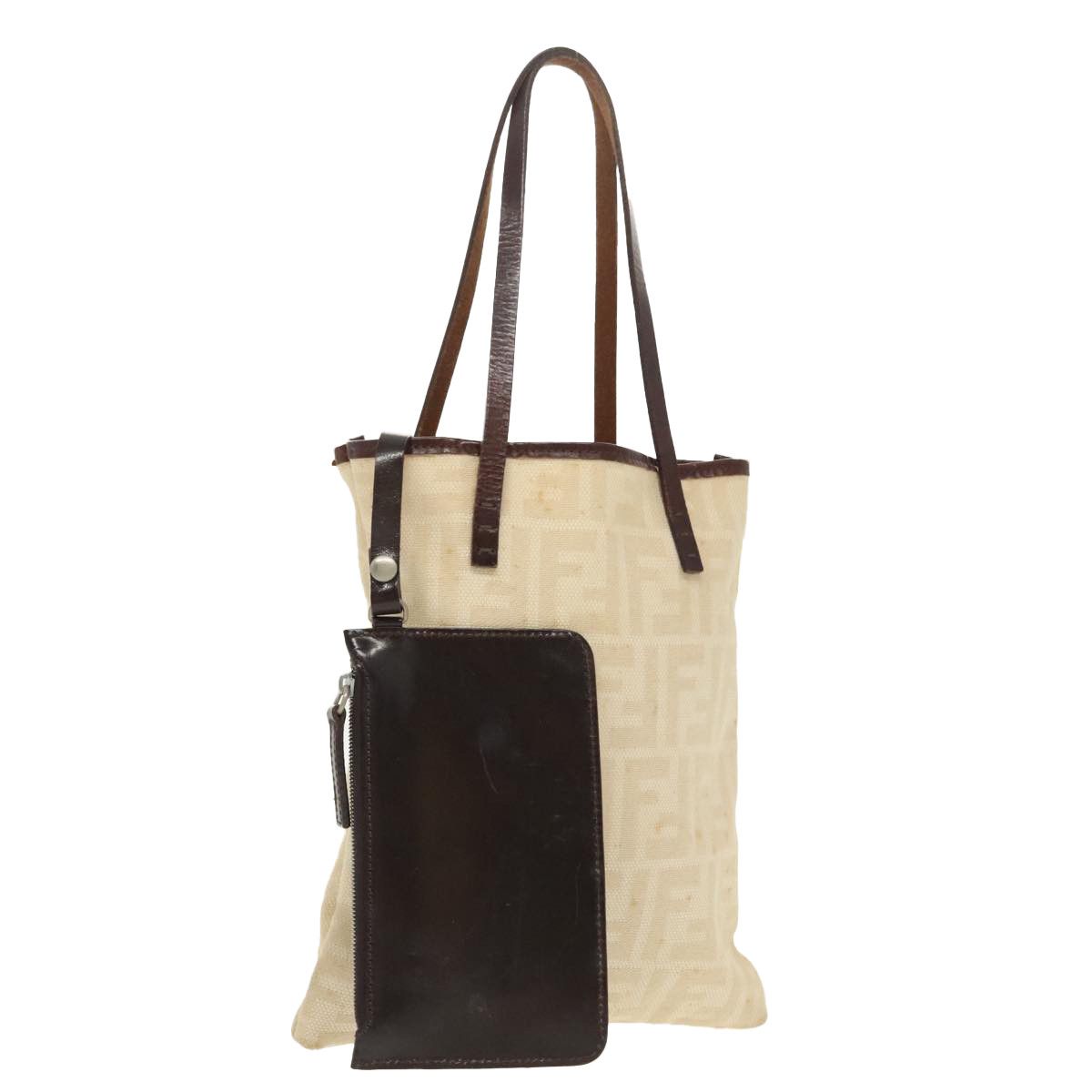 Fendi Beige Canvas Tote Bag (Pre-Owned) Size ONE SIZE - 16 Thumbnail