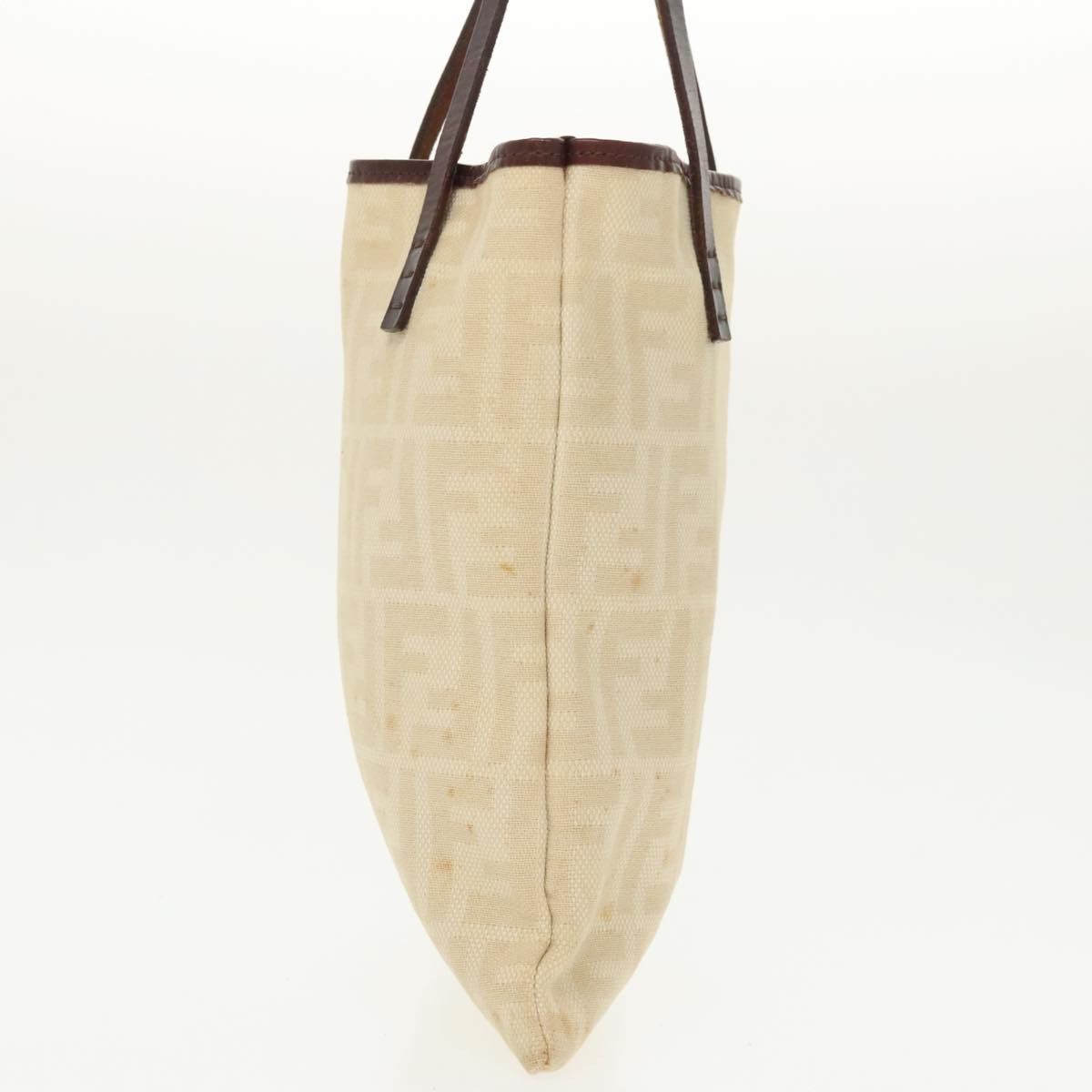 Fendi Beige Canvas Tote Bag (Pre-Owned) Size ONE SIZE - 3 Thumbnail